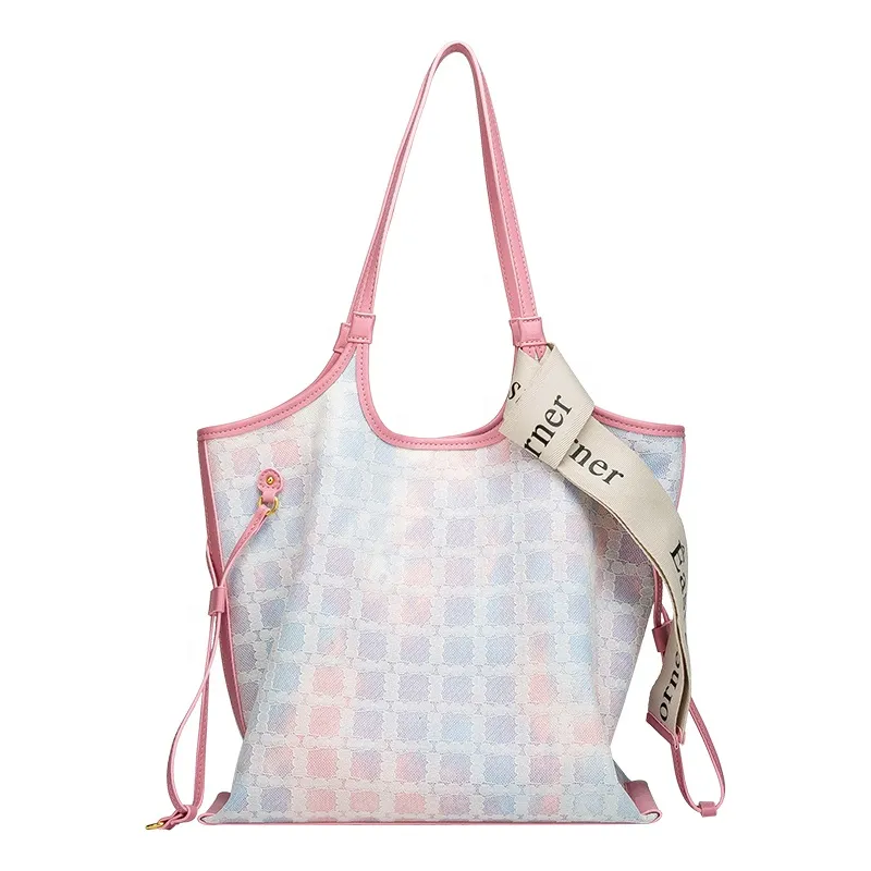 [LN-TB-001-2510-09] The Finery Tote | Pastel Mirage
