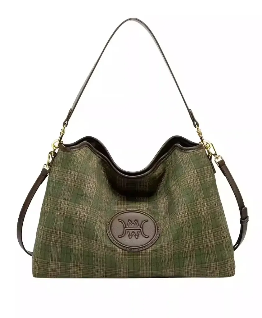 [LN-SB-001-2510-13] The Cascade Hobo | Woodland Plaid