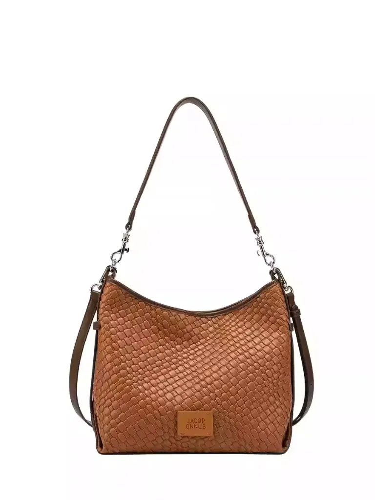 [LN-HOB-001-2510-04] The Slouchy Hobo / Tan Woven
